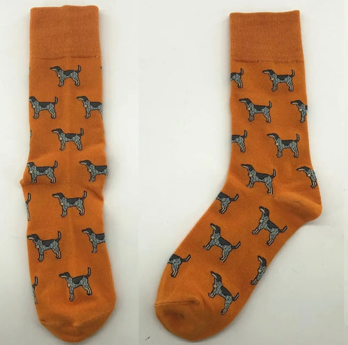 Smokey Orange Socks