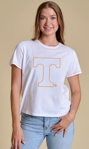 Power T Embroidered Tee