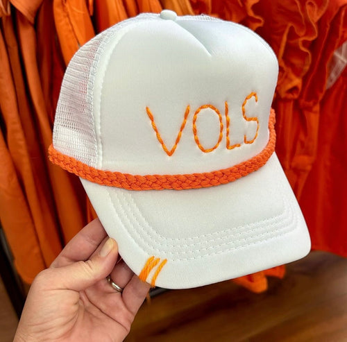 White VOLS Trucker Hat