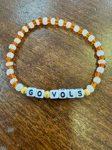 GO VOLS Stretch Bracelet