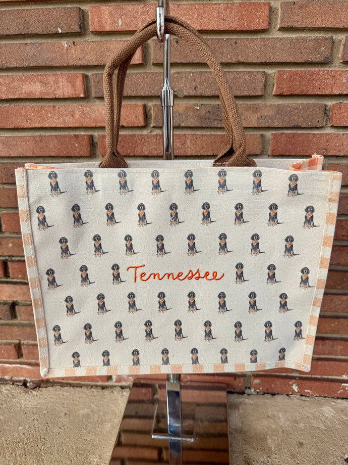 Double Sided Tennessee Smokey Tote Bag 14x11