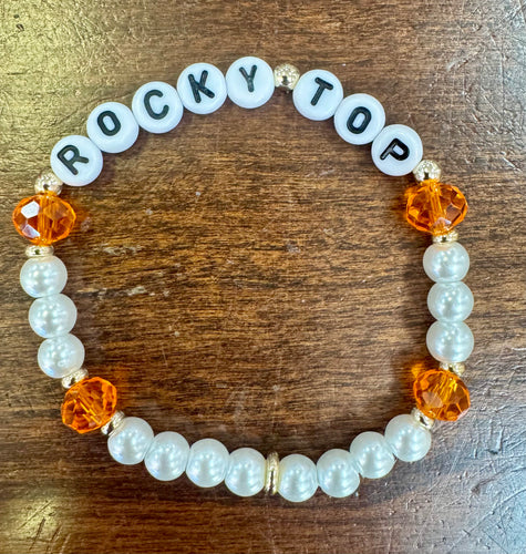 Rocky Top Pearl Stretch Bracelet
