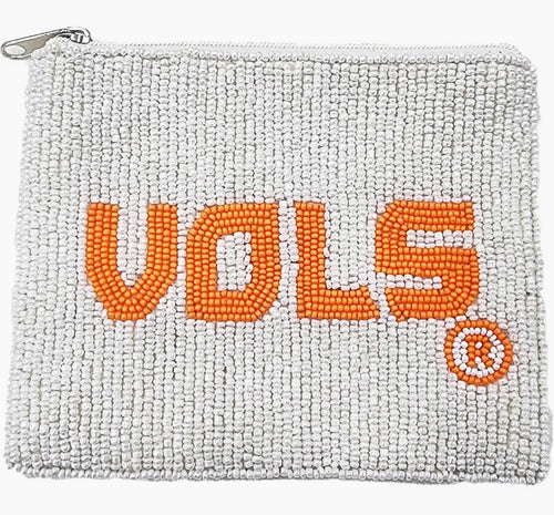 VOLS Beaded Coin Purse
