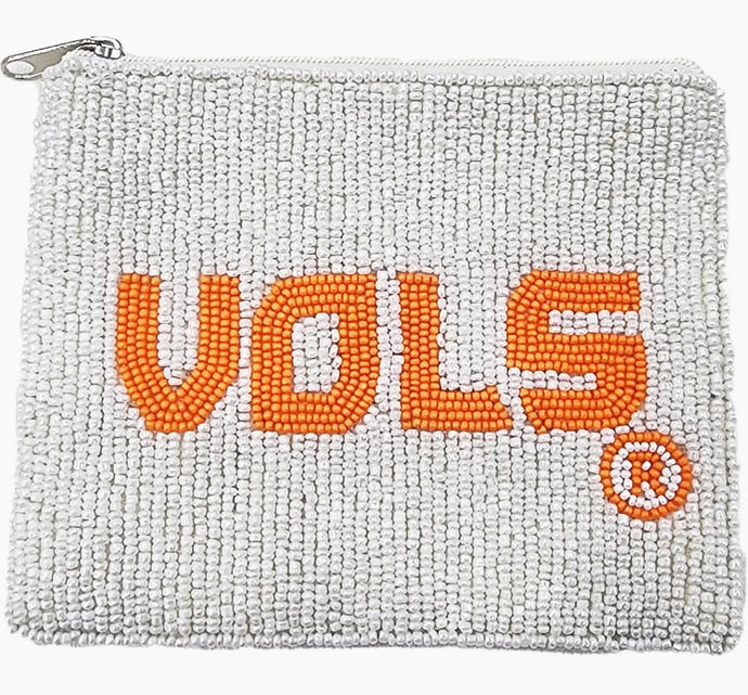 VOLS Beaded Coin Purse