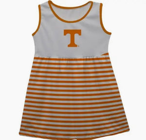 Tennessee Stripe Girls Cheer Dress