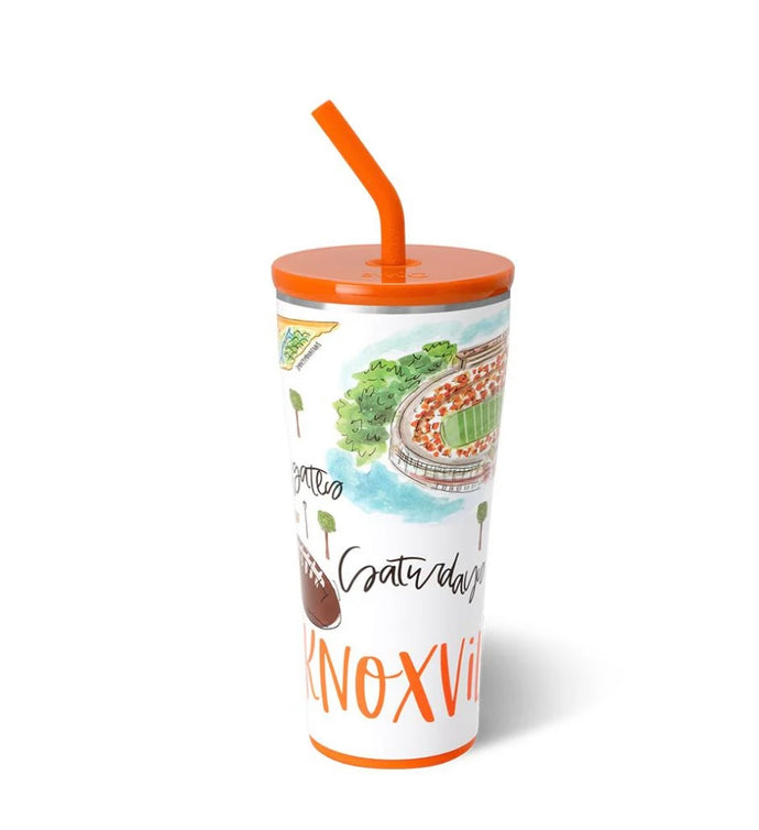 32oz Saturday in Knoxville Straw Tumbler