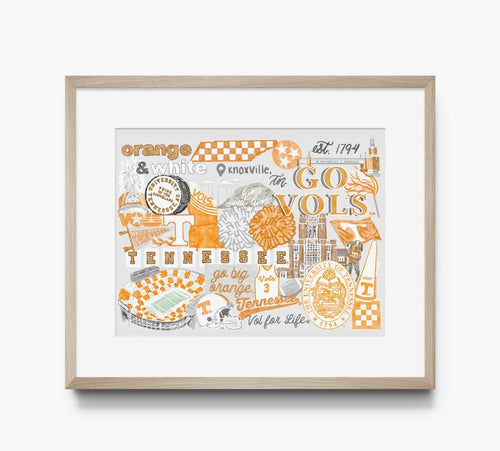 5x7 UTK Art Print (Frame not included)