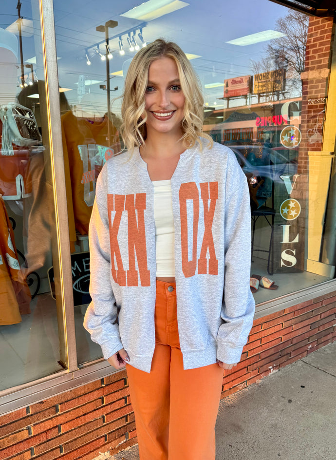 Knox Sweatshirt Cardigan