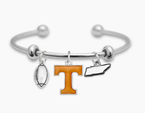 Tennessee Volunteers Football Accent Bracelet