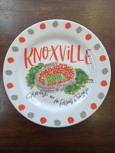 Knoxville 9in Set of 4 Melamine Plates